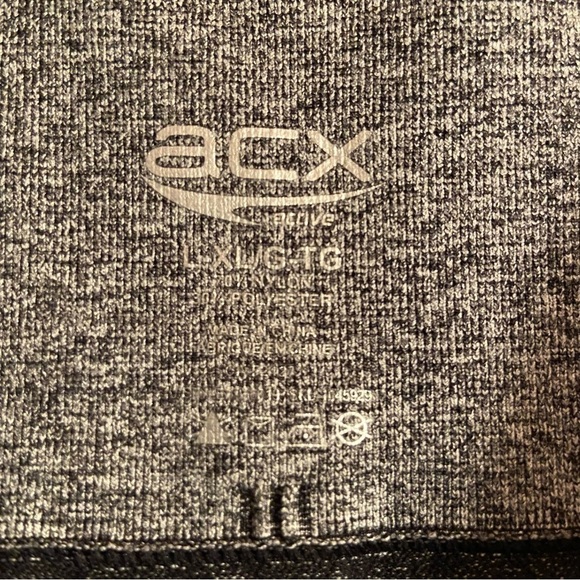 Biker Shorts Grey and Black Size L to XL - Picture 4 of 5